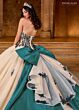 Rachel Allan RQ1152 Back Bow Corset Bodice Sweet 16 Dress