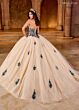 Rachel Allan RQ1152 Back Bow Corset Bodice Sweet 16 Dress