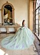 Rachel Allan RQ1153 Off-The-Shoulder Back Bow Sweet 16 Dress