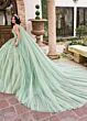 Rachel Allan RQ3135 Plunging Neck Removable Cape Quince Gown