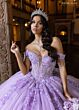 Rachel Allan RQ1165 Plunging Neckline Bow Back Dress