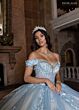 Rachel Allan RQ1166 Sweetheart Neckline Hooded Dress