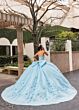 Rachel Allan RQ1168 High Neck Gauntlet Sleeve Topper Dress