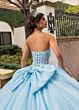 Rachel Allan RQ1168 High Neck Gauntlet Sleeve Topper Dress