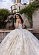 Rachel Allan RQ1172 Bishop Sleeve Topper Beaded Dress