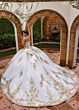 Rachel Allan RQ2225 Sweetheart Neckline Bow Back Dress