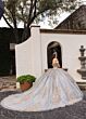 Rachel Allan RQ2230 Cowl Overlay Off The Shoulder Dress