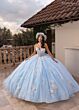 Powder Blue White