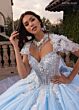 Rachel Allan RQ3156 Sweetheart Neckline Bow Back Dress