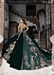 Rachel Allan RQ3160 Detachable Cape Quinceanera Dress