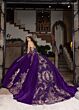 Rachel Allan RQ3160 Detachable Cape Quinceanera Dress