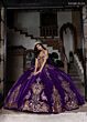 Rachel Allan RQ3160 Detachable Cape Quinceanera Dress