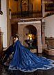 Rachel Allan RQ3160 Detachable Cape Quinceanera Dress
