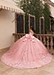 Rachel Allan RQ3162 3D Flower Sweet XV dress
