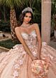 Rachel Allan RQ3162 3D Flower Sweet XV dress