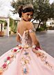 Rachel Allan RQ6000 Ruffle Hem Off The Shoulder Dress
