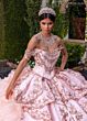 Rachel Allan RQ6004 Tiered Ruffle Skirt Off The Shoulder Dress