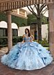 Rachel Allan RQ6004 Tiered Ruffle Skirt Off The Shoulder Dress