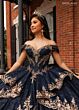 Rachel Allan RQ1191 Corset Bodice Off The Shoulder Quince Dress