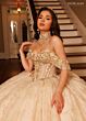 Rachel Allan RQ1192 Basque Waist Sweetheart Neck Quince Dress