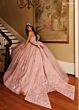 Rachel Allan RQ1195 Beaded Sweetheart Neck Back Bow Quince Gown