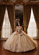 Rachel Allan RQ1198 Corset Bodice Back Bow Quinceanera Dress