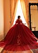 Rachel Allan RQ3181 Sweetheart Neck Glitter Tulle Quinceanera Dress