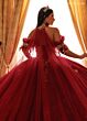 Rachel Allan RQ3181 Sweetheart Neck Glitter Tulle Quinceanera Dress