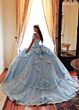 Rachel Allan RQ3182 Long Sleeve Tiered Skirt Quinceanera Gown