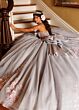 Rachel Allan RQ3184 Floral Applique Corset Bodice Quinceanera Gown