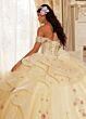 Rachel Allan RQ3185 Ruffle Skirt Off The Shoulder Quinceanera Gown