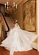 Rachel Allan RQ3186 Off The Shoulder Sheer Side Sweet 16 Dress