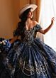 Rachel Allan RQ3188 Tiered Skirt Corset Bodice Sweet 16 Dress