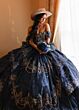 Rachel Allan RQ3188 Tiered Skirt Corset Bodice Sweet 16 Dress