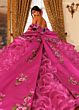 Rachel Allan RQ5021 Floral Embroidered Ruffle Back Sweet 16 Gown