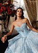 Rachel Allan RQ6020 Removable Sleeve Basque Waist Sweet 16 Gown