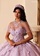 Rachel Allan RQ6022 Floral Corset Bodice Sweet 16 Gown