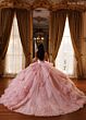 Rachel Allan RQ6025 Tiered Ruffle Skirt Corset Bodice Sweet 16 Gown