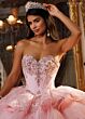 Rachel Allan RQ6025 Tiered Ruffle Skirt Corset Bodice Sweet 16 Gown