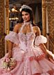 Rachel Allan RQ6025 Tiered Ruffle Skirt Corset Bodice Sweet 16 Gown