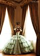 Rachel Allan RQ6025 Tiered Ruffle Skirt Corset Bodice Sweet 16 Gown