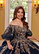 Rachel Allan RQ1110 Balloon Sleeve Off The Shoulder Quinceanera Dress