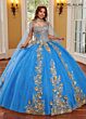 Rachel Allan RQ1111 Detachable Cape Strapless Quinceanera Dress