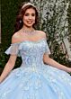 Rachel Allan RQ2166 Bow Back Off The Shoulder Quince Dress