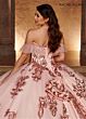 Rachel Allan RQ2166 Bow Back Off The Shoulder Quince Dress