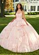 Rachel Allan RQ3100 Ruffle Skirt Off The Shoulder Quince Gown