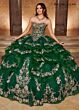 Rachel Allan RQ3107 Ruffle Skirt Removable Sleeve Sweet 16 Gown