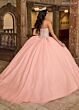 Rachel Allan RQ1130 Beaded Bodice Basque Waist Quince Dress