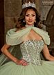 Rachel Allan RQ1130 Beaded Bodice Basque Waist Quince Dress