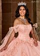 Rachel Allan RQ1132 Curved Neck Bow Back Quinceanera Dress